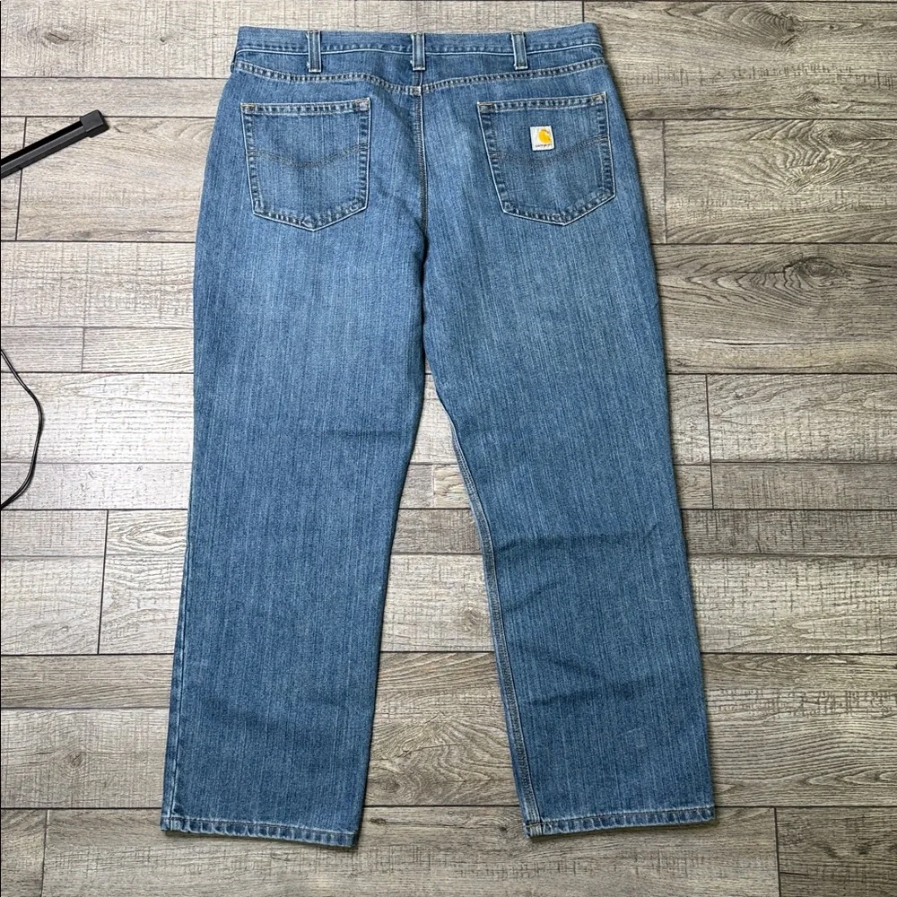 Carhartt Blue Relaxed Fit Jeans